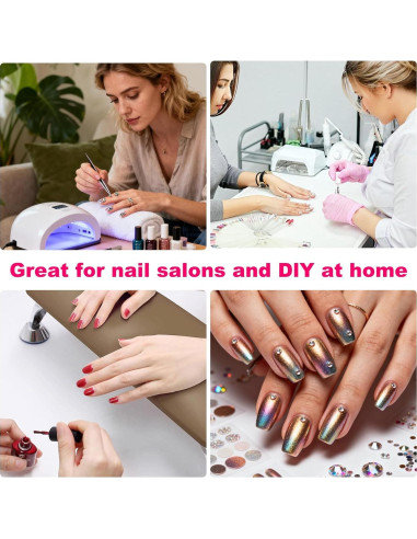 Kit de 200 Esponjas de Uñas Ombre Asofelk con Herramienta