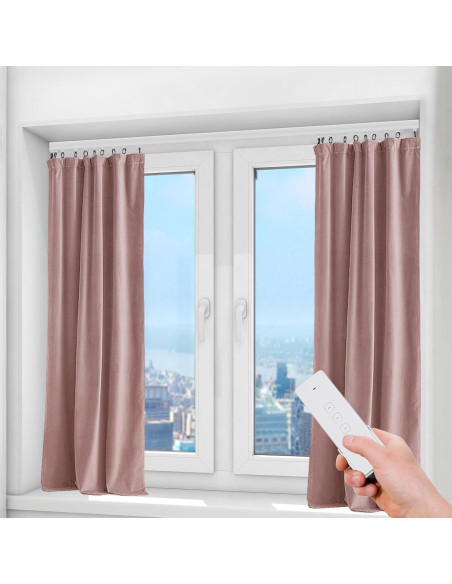 Motor de Cortina Inteligente FayMotor 18W Control Remoto Blanco