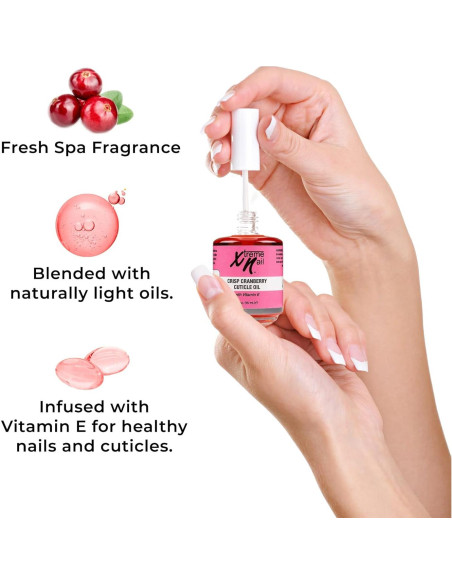 Aceite de Cutícula Americanails Xtreme 15ml Arándano Crujiente