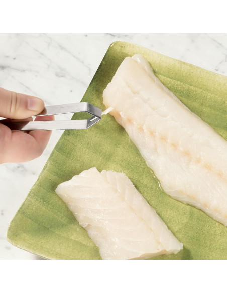 Kit de Pinzas para Espinas de Pescado THAMIAO 15.24 cm Acero Inoxidable