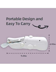 Máquina de Coser Portátil de Mano FRJ-001 para Principiantes 2