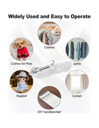 Máquina de Coser Portátil de Mano FRJ-001 para Principiantes