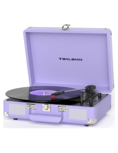 Reproductor de Vinilo Bluetooth TANLANIN TE-2021-PS 3 Velocidades