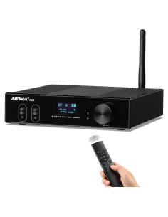 Amplificador Estéreo Bluetooth AIYIMA D03 150W 2.1 HiFi
