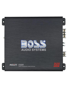 Amplificador Monobloque BOSS R1600M 1600W para Automóvil