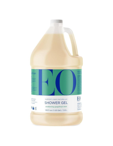 Gel de Ducha EO Pomelo y Menta 3.78L Orgánico Sin Parabenos