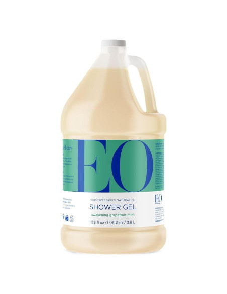 Gel de Ducha EO Pomelo y Menta 3.78L Orgánico Sin Parabenos