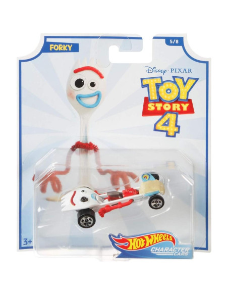 Vehículo Hot Wheels Toy Story 4 Forky 1:64 16.5x4.1x14 cm