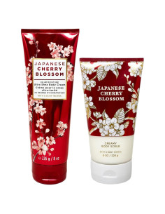Conjunto de Regalo 2 Piezas Crema y Exfoliante Bath & Body Works