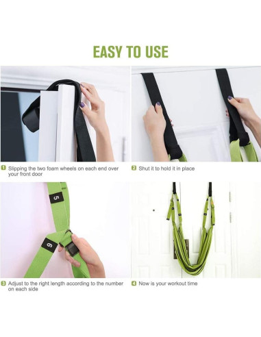 Banda de Estiramiento KimDaro para Flexibilidad y Danza