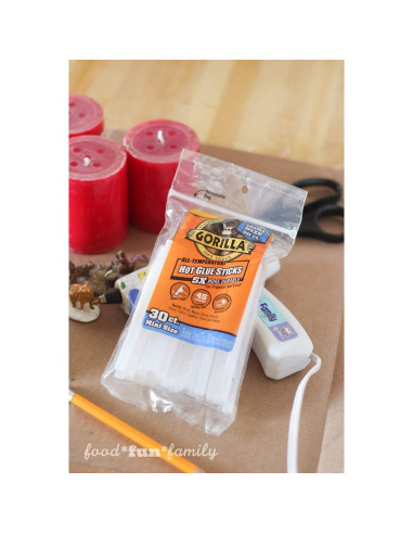 Palitos de Pegamento Caliente Gorilla 30 Unidades 10.16 cm