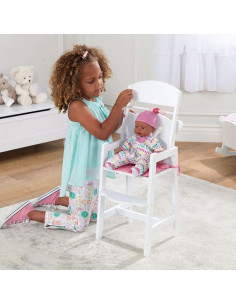 Silla Alta de Muñeca KidKraft Lil' Blanca para 46 cm 2