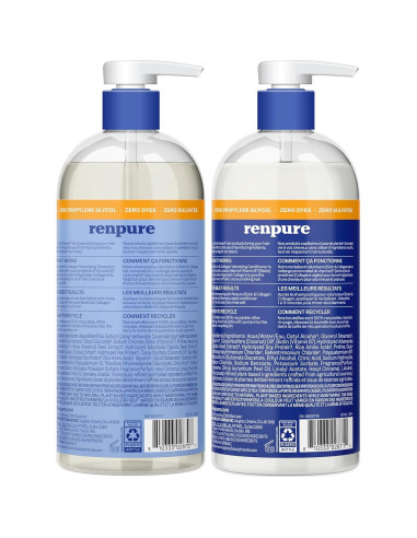 Champú y Acondicionador Renpure Biotina y Colágeno 710 ml