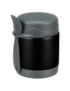 Termo de Sopa Aislado Howeemo 10oz Acero Inoxidable Negro