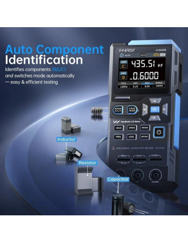 Multímetro Digital de Pinza FNIRSI DMC-100 10000 Cuentas