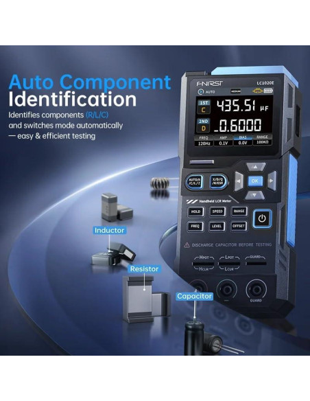 Multímetro Digital de Pinza FNIRSI DMC-100 10000 Cuentas