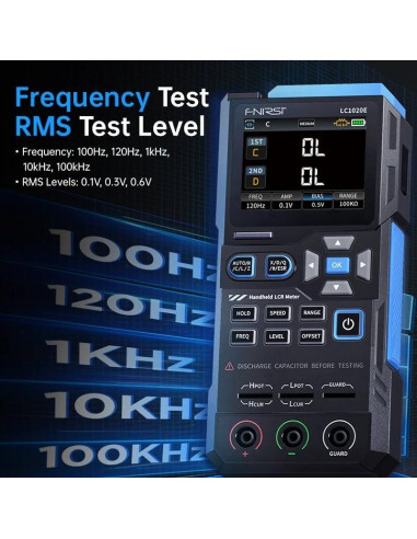 Multímetro Digital de Pinza FNIRSI DMC-100 10000 Cuentas