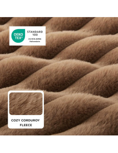 Cama Ortopédica para Perros Bedsure 60x45cm Impermeable 2