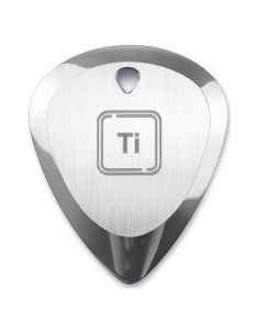Pua de Guitarra de Titanio Ti-Geek 2.8mm Plata Metálica