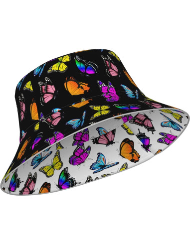 Sombrero de Cubo Unisex Siarnew Protección Solar UV 55.88-57.15 cm