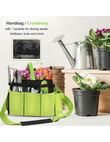 Juego de Herramientas de Jardín YZNlife 11 Piezas con Bolsa