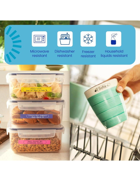 Cinta de Etiqueta Brother Btag131 12mm x 4m Transparente