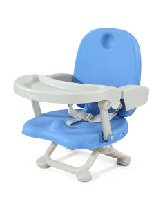 Silla Alta Plegable para Bebé YOLEO, Asiento Elevador Ajustable