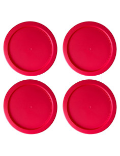 Tapa de Reemplazo MRX para Recipientes Pyrex 4 Tazas Rojo 4-Pack