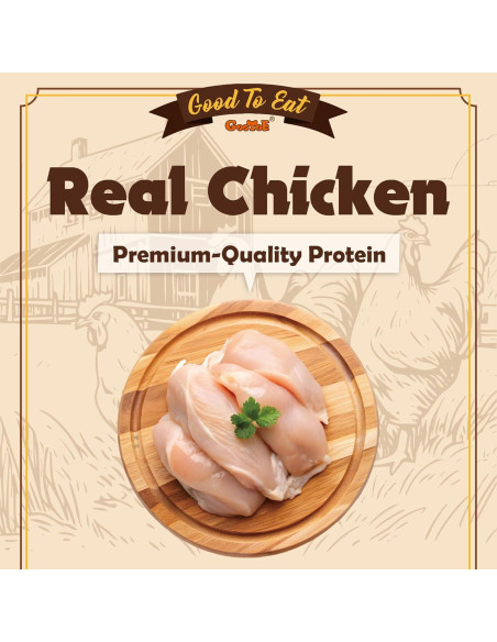 Golosinas para Perros Gootoe Pechuga de Pollo Jerky 450g