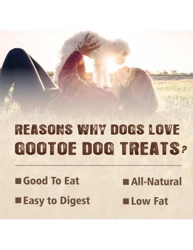 Golosinas para Perros Gootoe Pechuga de Pollo Jerky 450g