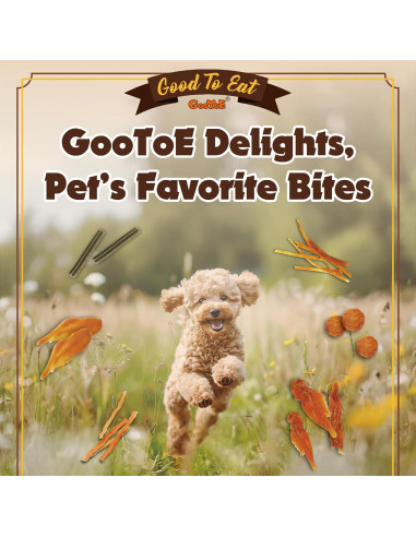 Golosinas para Perros Gootoe Pechuga de Pollo Jerky 450g