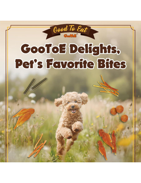Golosinas para Perros Gootoe Pechuga de Pollo Jerky 450g