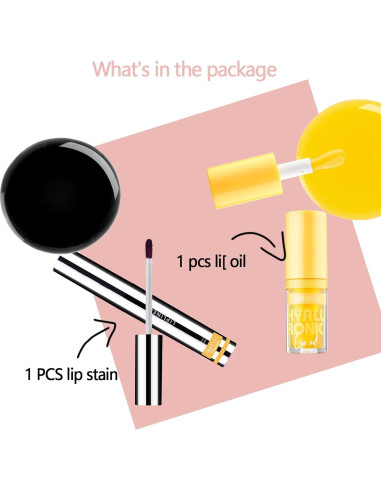 Kit de Tatuaje de Labios ONXK - Tinte y Delineador Peel Off