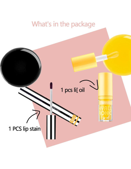 Kit de Tatuaje de Labios ONXK - Tinte y Delineador Peel Off