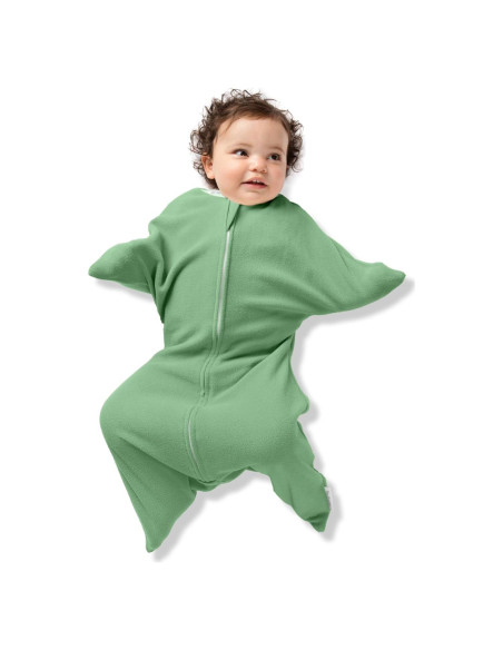 SleepingBaby Zipadee-Zip Manta de Fleece Albahaca X-Pequeño