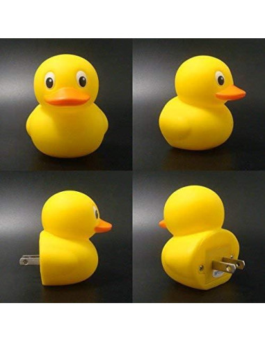 Paquete de 2 luces nocturnas LED con sensor automático 2700K