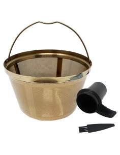 Filtro de café reutilizable GoldTone de acero inoxidable 8-12 tazas