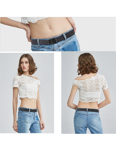 Cinturón Elástico Invisible JASGOOD para Mujeres Ajustable