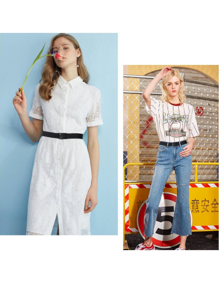 Cinturón Elástico Invisible JASGOOD para Mujeres Ajustable