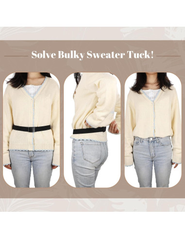 Cinturón Elástico Invisible JASGOOD para Mujeres Ajustable