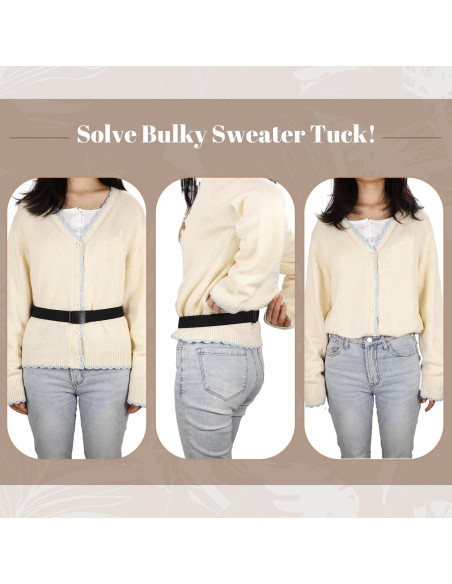 Cinturón Elástico Invisible JASGOOD para Mujeres Ajustable