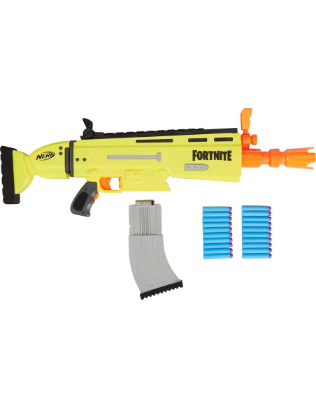 Nerf Fortnite AR-L Blaster Motorizado 20 Dardos Elite
