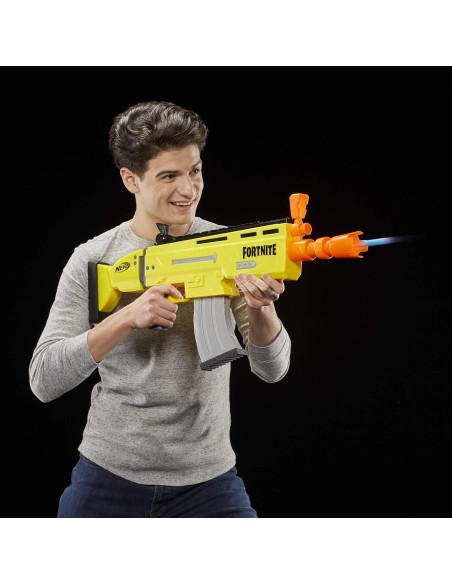 Nerf Fortnite AR-L Blaster Motorizado 20 Dardos Elite