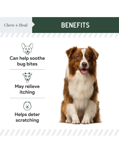 Crema Antipicazón Chew + Heal Labs para Perros 118 ml