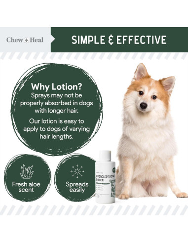 Crema Antipicazón Chew + Heal Labs para Perros 118 ml