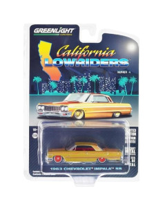 Auto Coleccionable Greenlight 63050-C 1963 Chevy Impala SS 1:64 2