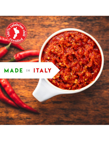 Pasta de Pimientos Picantes Calabreses L'Oro Del Sud 280g