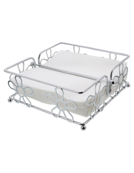 Soporte para Servilletas de Metal Servette Home Floral