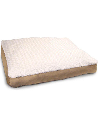 Cama para Perros Furhaven Grande Chocolate con Funda Lavable