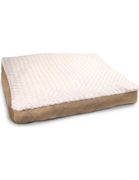 Cama para Perros Furhaven Grande Chocolate con Funda Lavable